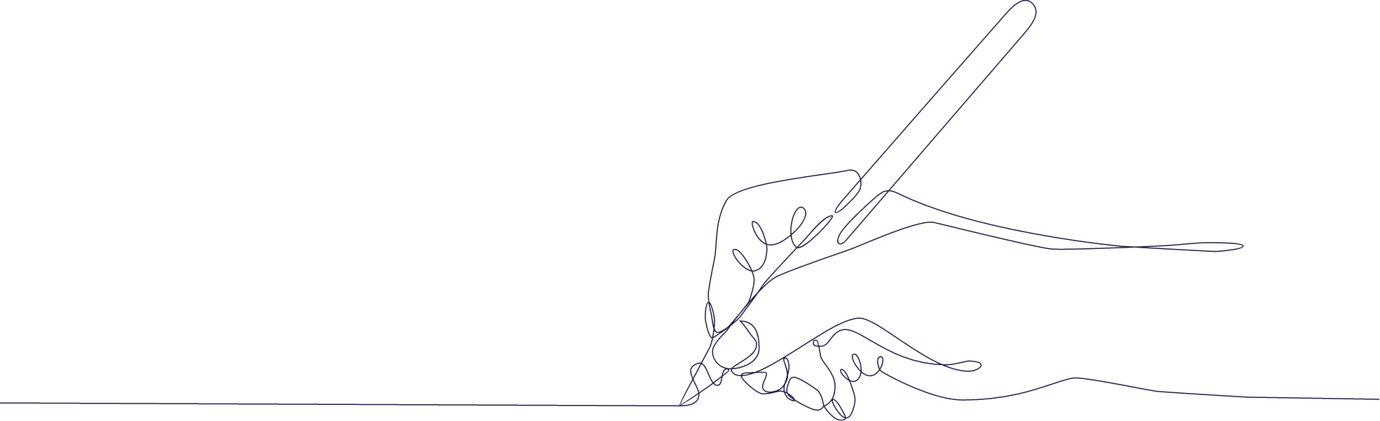 hand writing on paper