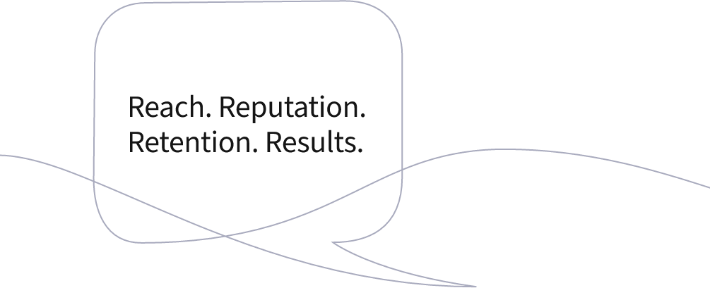 Reach. Reputation. Retention. Results.